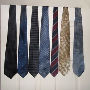 Large Lot of Mens Ties (34 total)